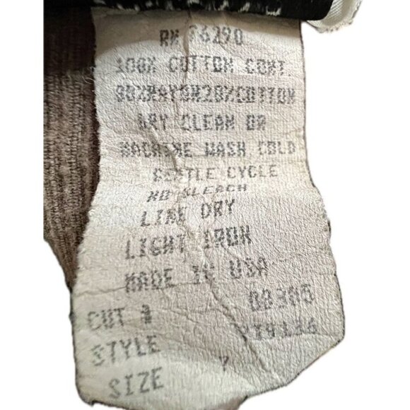 Vintage California Concepts Early 90's 100% Cotton Dress Size 7 - Picture 12 of 12